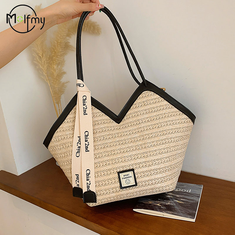 Tote Bag Beach - Senhoras saco de praia do vintage
