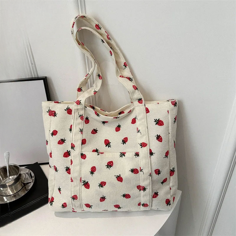 Tote Bag Beach - Bolsa de veludo simples feminina, sacola