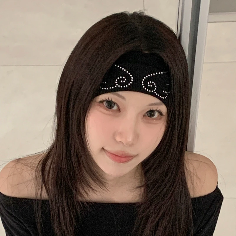 IUM Tiara de Malha com Diamant - Headband Summer Knit avaliação e preço